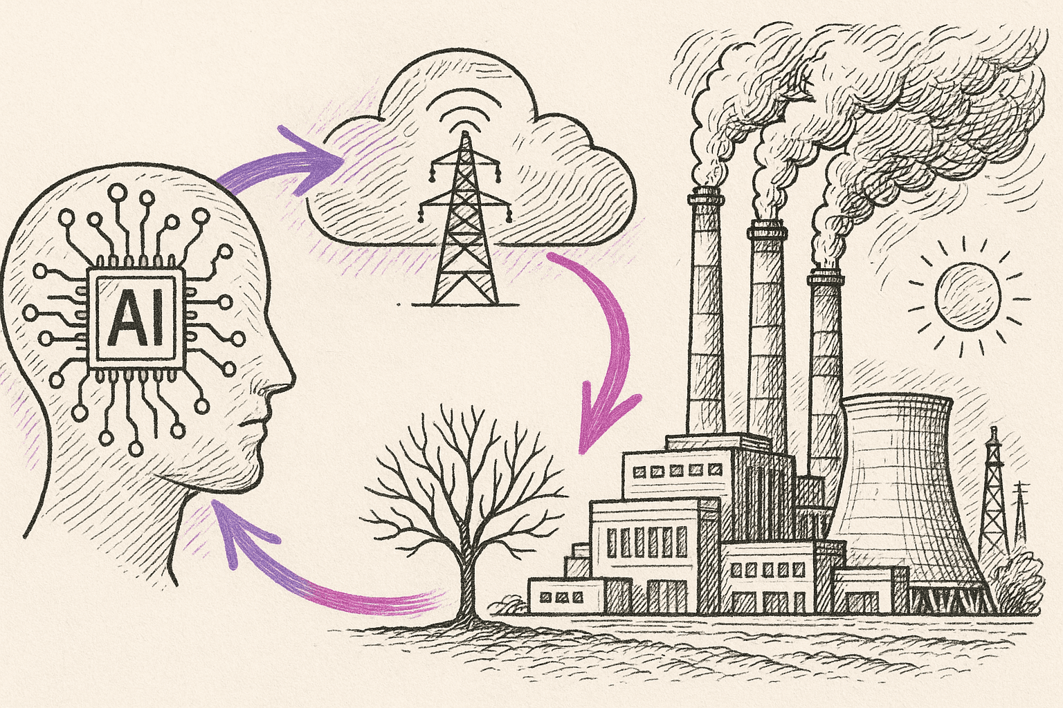 L'empreinte écologique de l'intelligence artificielle et les pistes pour la réduire